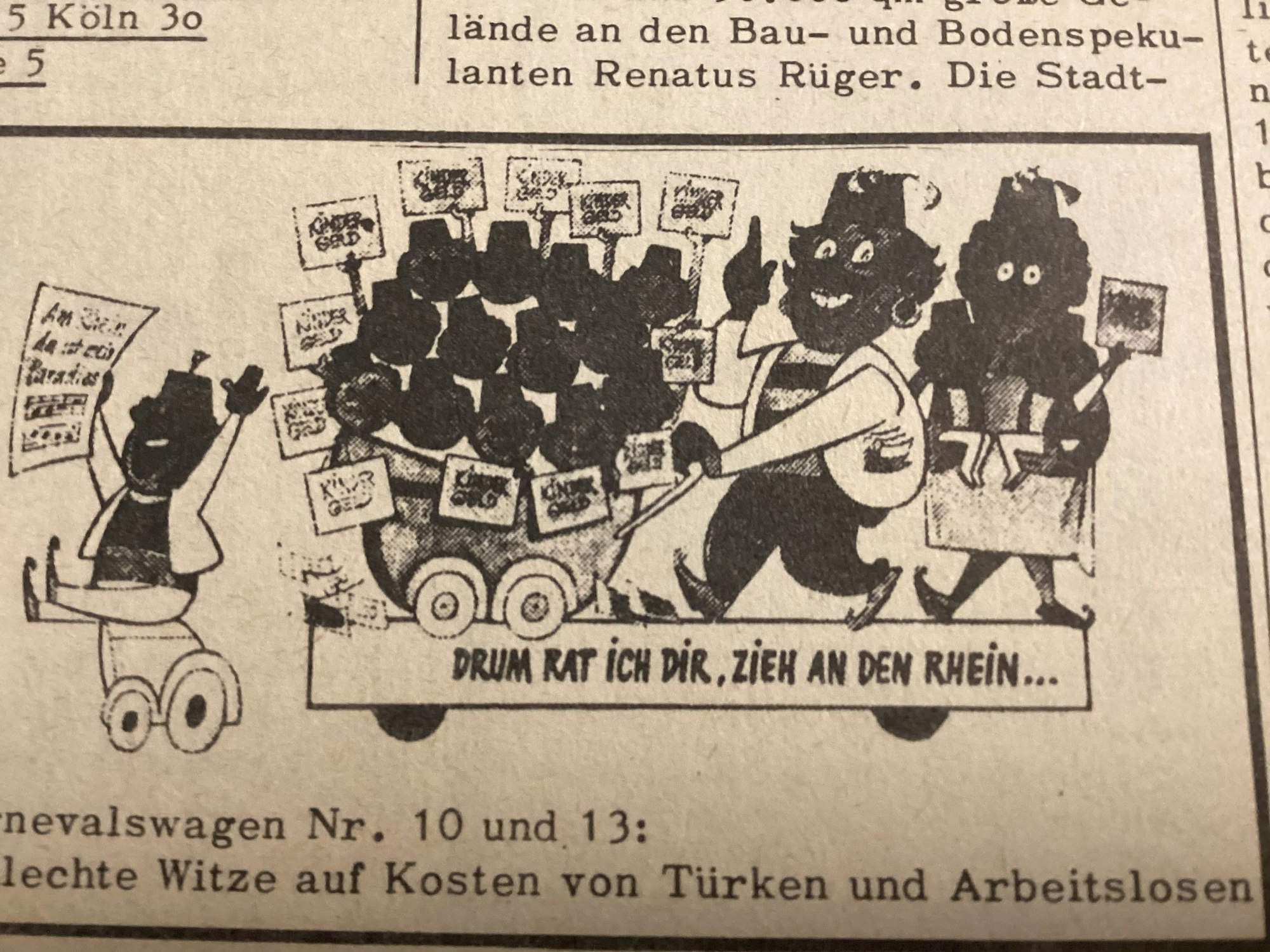 Umstrittene Wagen 1976