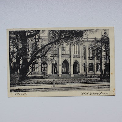 Wo heute das „Museum für Angewandte Kunst“ zu Hause ist, befand sich bis zum Zweiten Weltkrieg der erste Bau des Wallraf-Richartz-Museums.