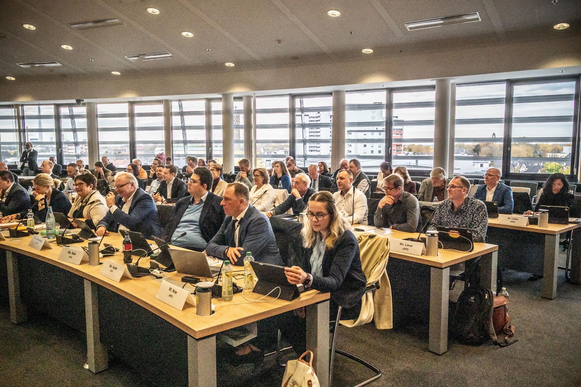Konstituierende Ratssitzung in Leverkusen