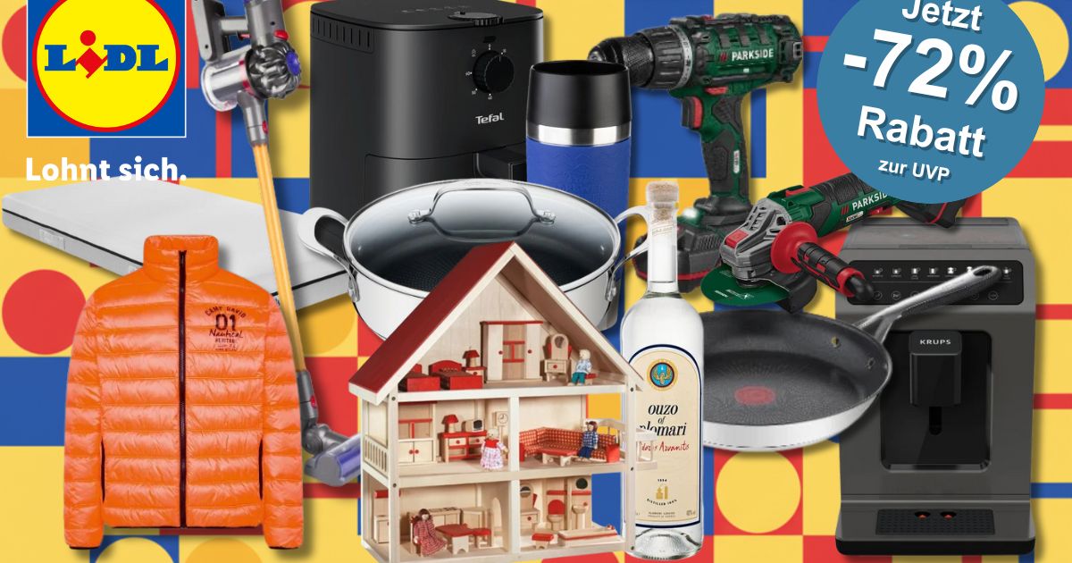 Discounter Lieschen Riesiger Lidl Onlineshop Sale Der Discounter bietet Rabatte von bis zu ...