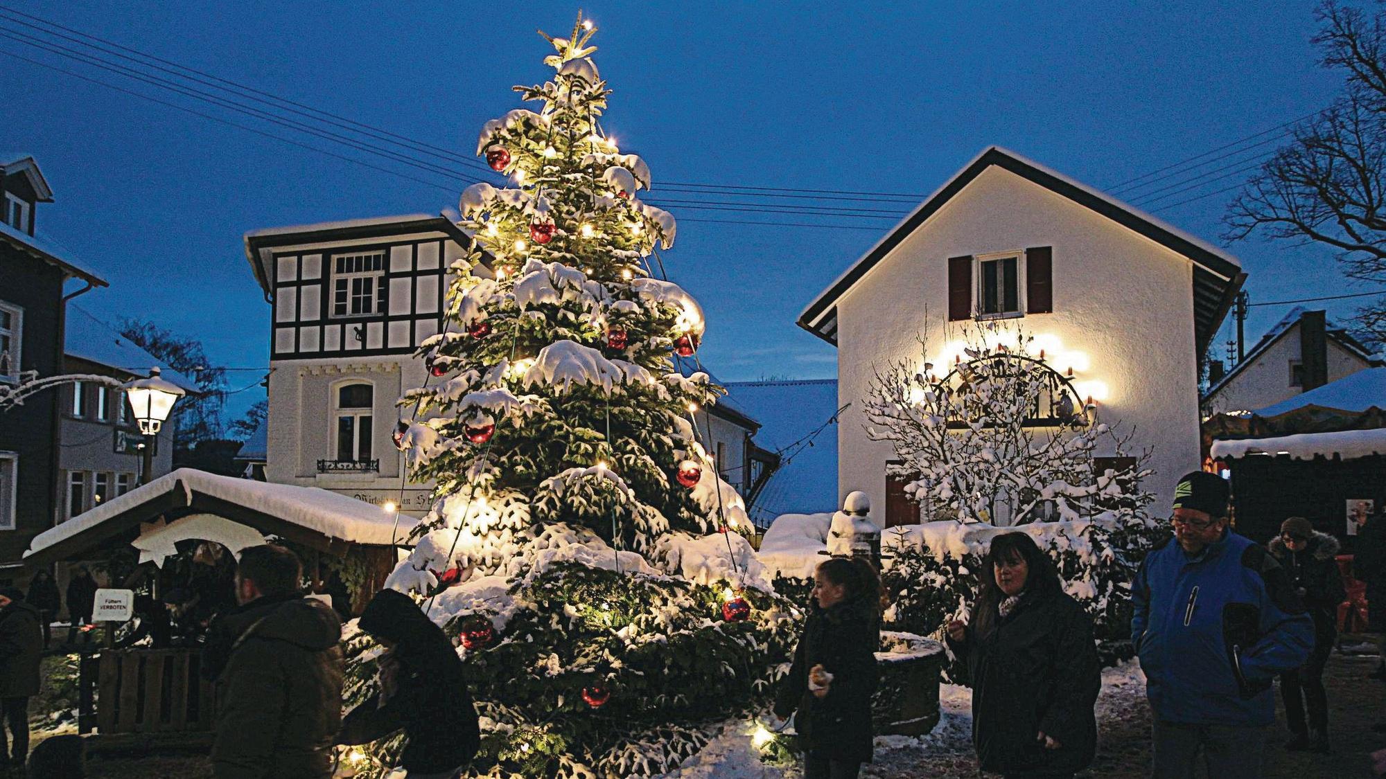 Schnee zu Weihnachten, so wie hier in Ruppichteroth (Archivfoto), wird es in diesem Jahr eher nicht geben. Aber es wird kalt, prognostiziert Meteorologe Dr. Karsten Brandt.