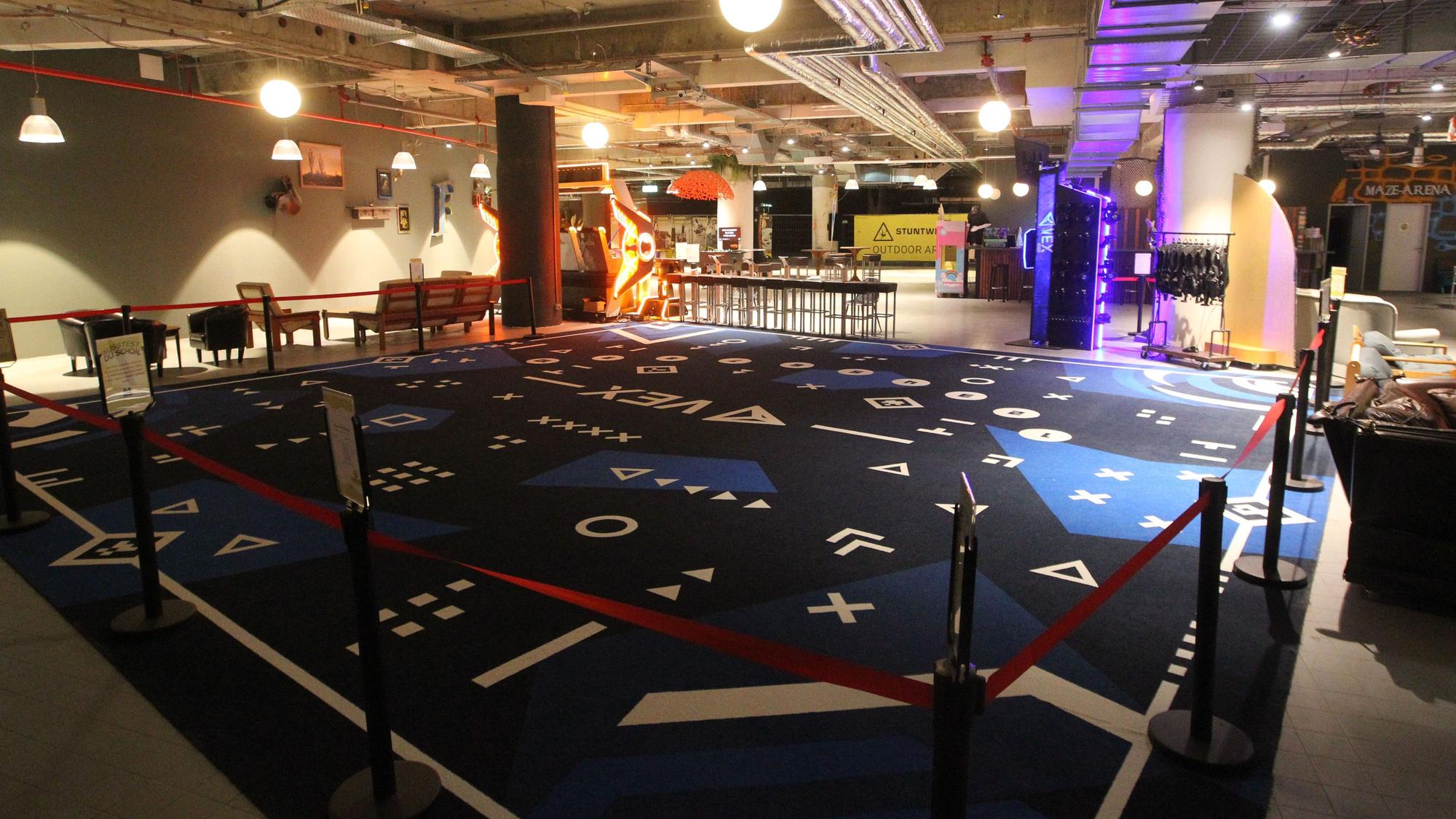 Im Funderground können bis zu 90 Personen gleichzeitig moderste Spiele spielen.