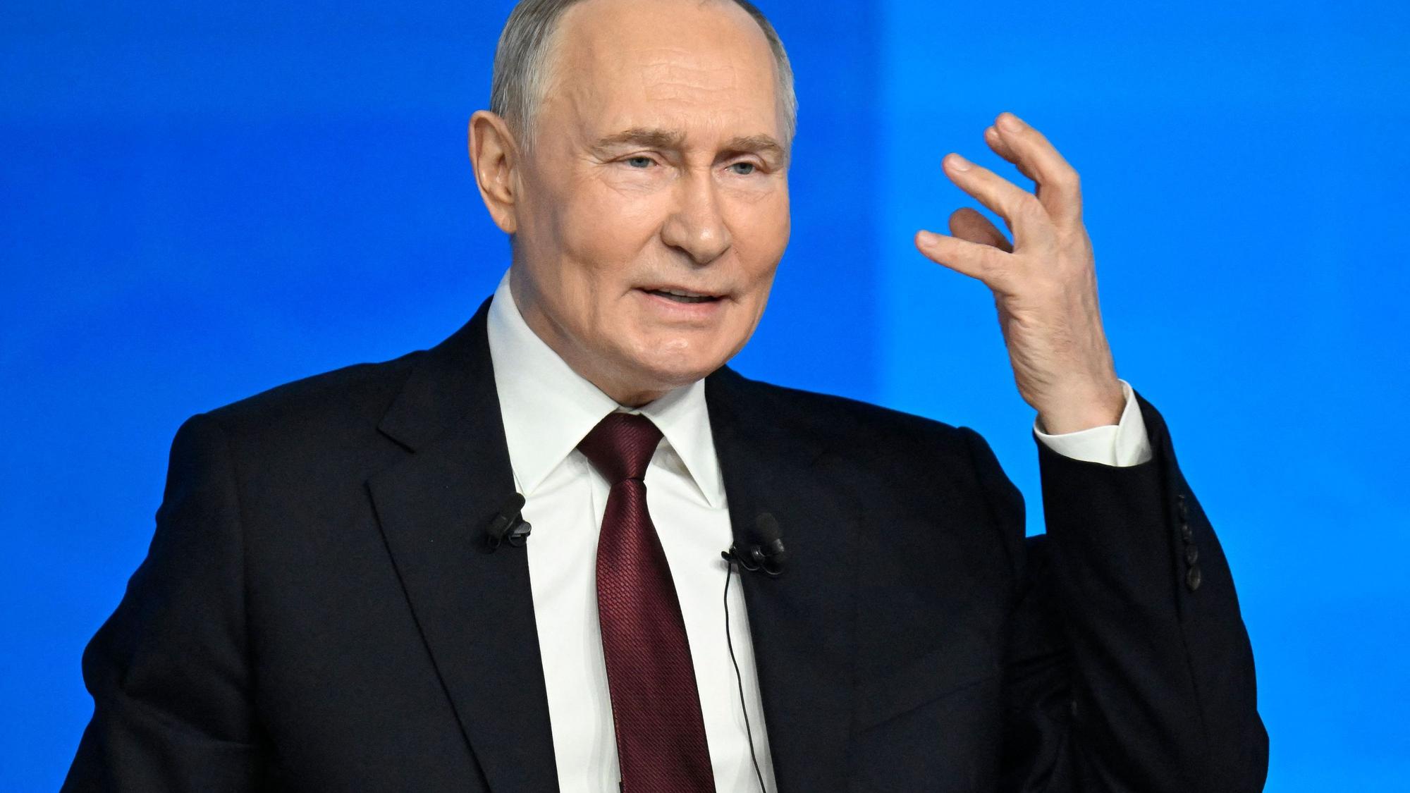 Der russische Präsident Vladimir Putin