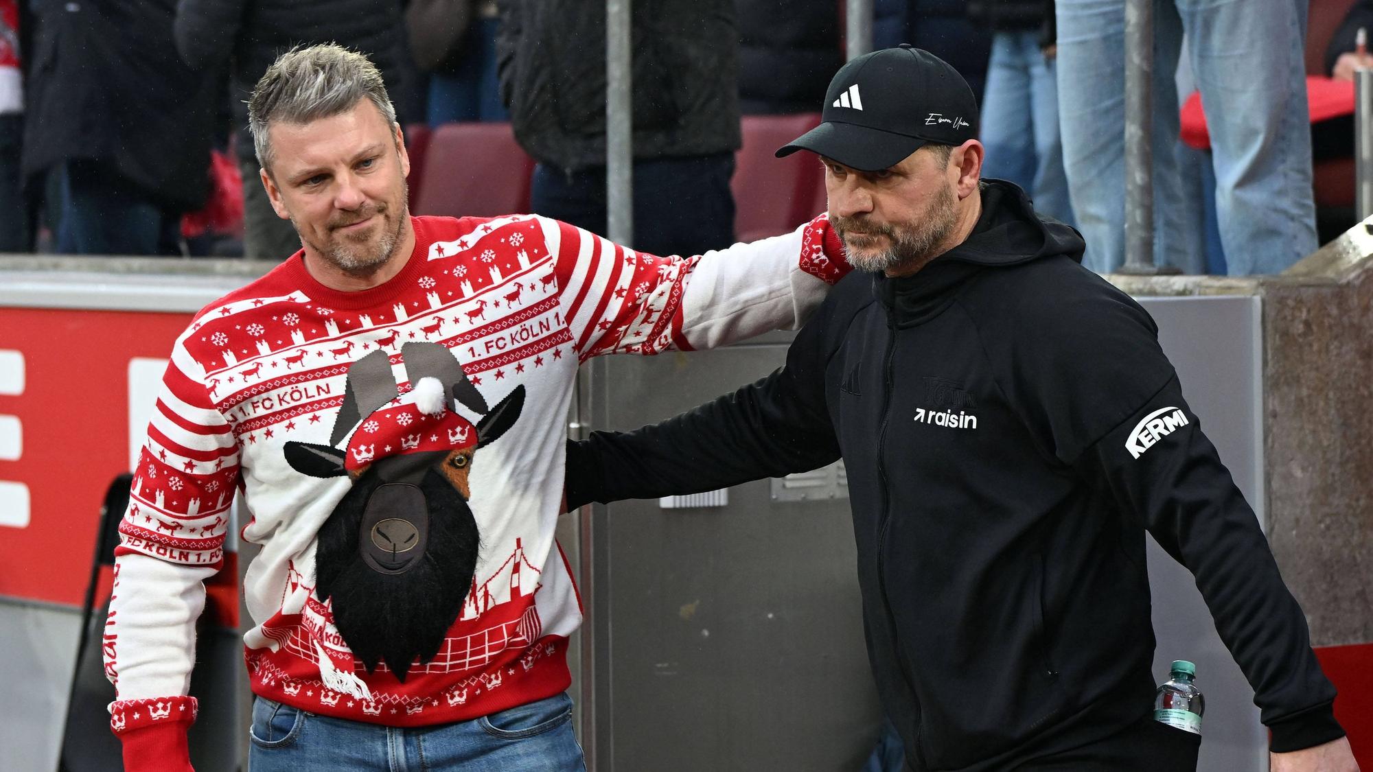 Union-Coach Steffen Baumgart (r.) war in Köln und in Paderborn einer von Lukas Kwasnioks Vorgängern.