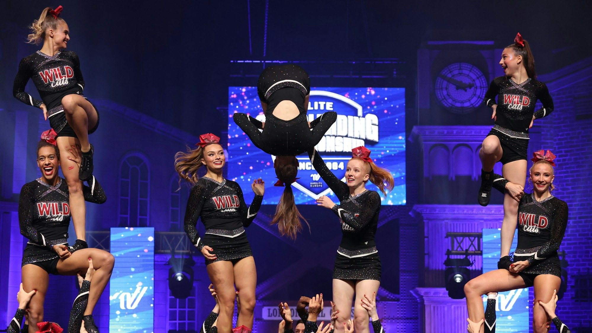 Die Wildcats Leverkusen in Aktion.