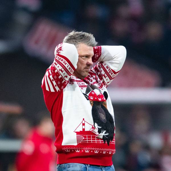 Lukas Kwasniok erlebte am Samstag im Rhein-Energie-Stadion die nächste Enttäuschung.