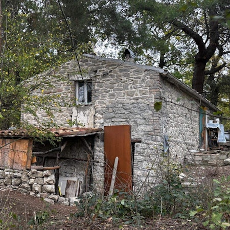 Das abgelegene Haus von Nathan Trevallion und Catherine Birmingham in Palmoli in den italienischen Abruzzen