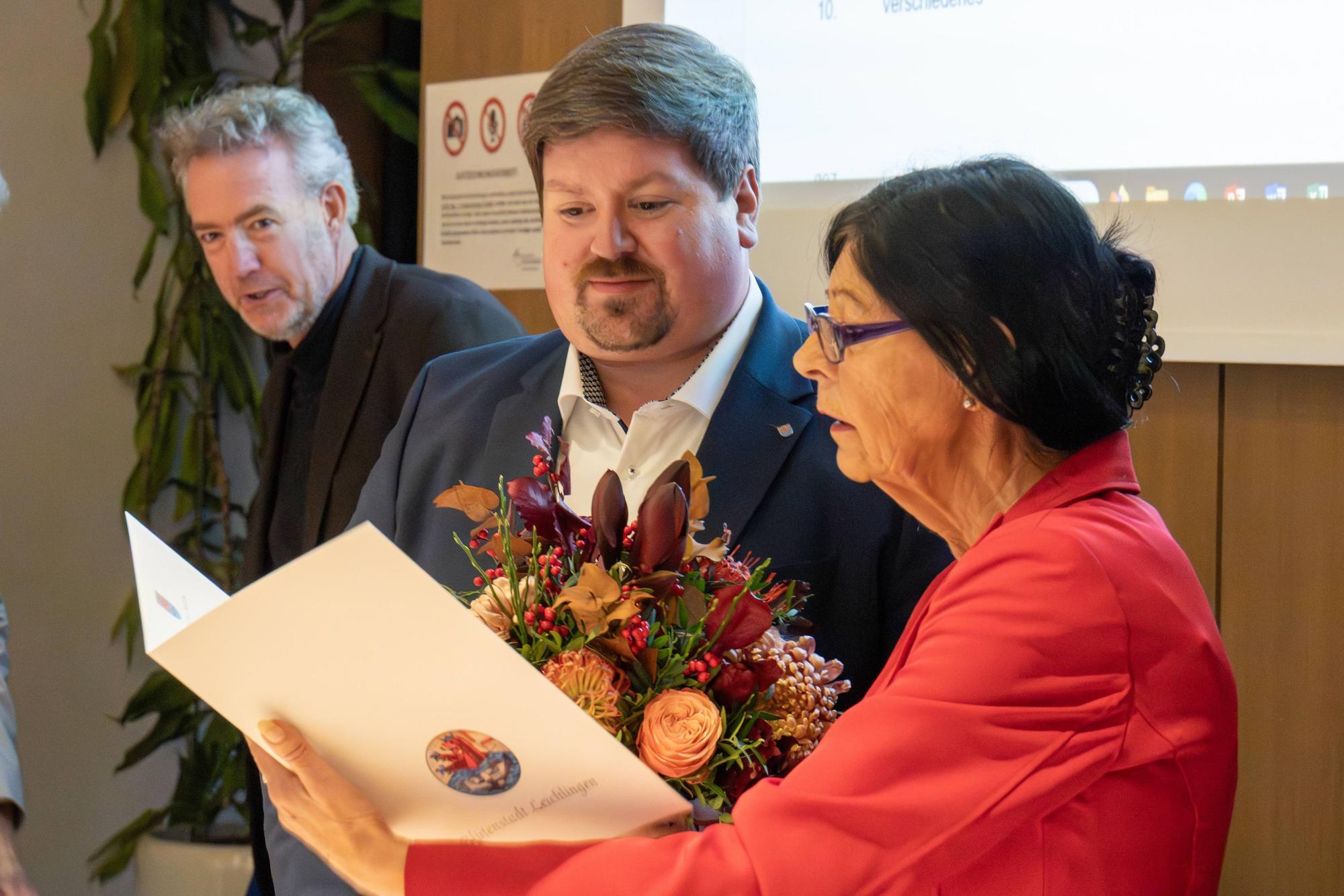 In der ersten Ratssitzung leistete Maurice Winter leistete den Amtseid.Stadt Leichlingen