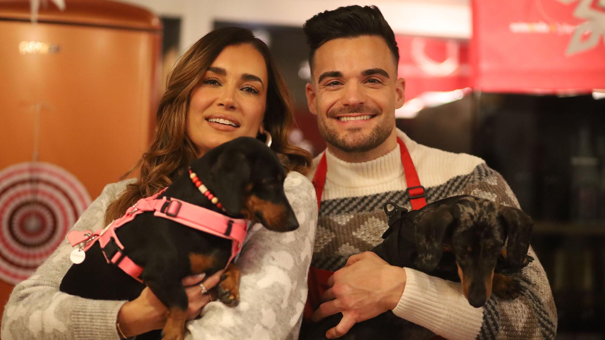Stefano & Jana Ina Zarrella backen für den guten Zweck.