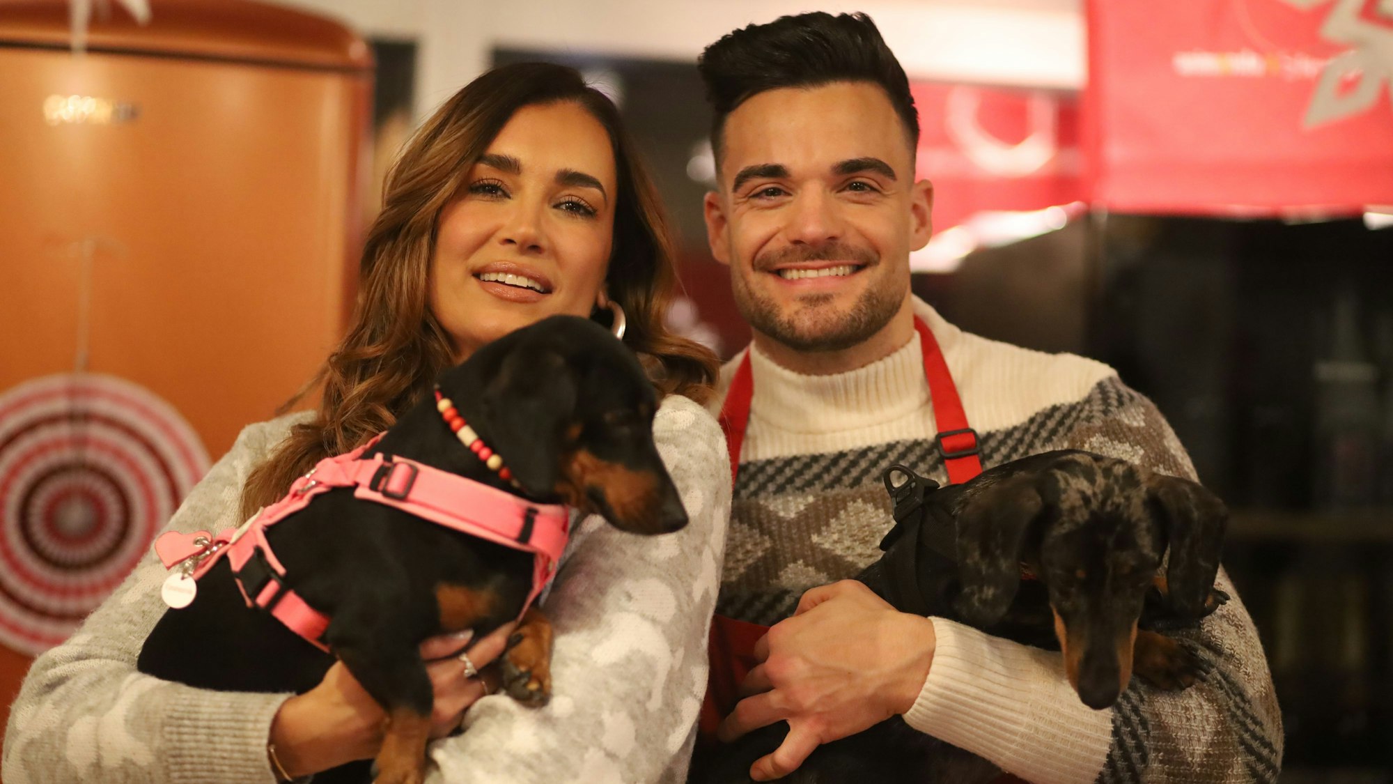 Stefano & Jana Ina Zarrella backen für den guten Zweck.