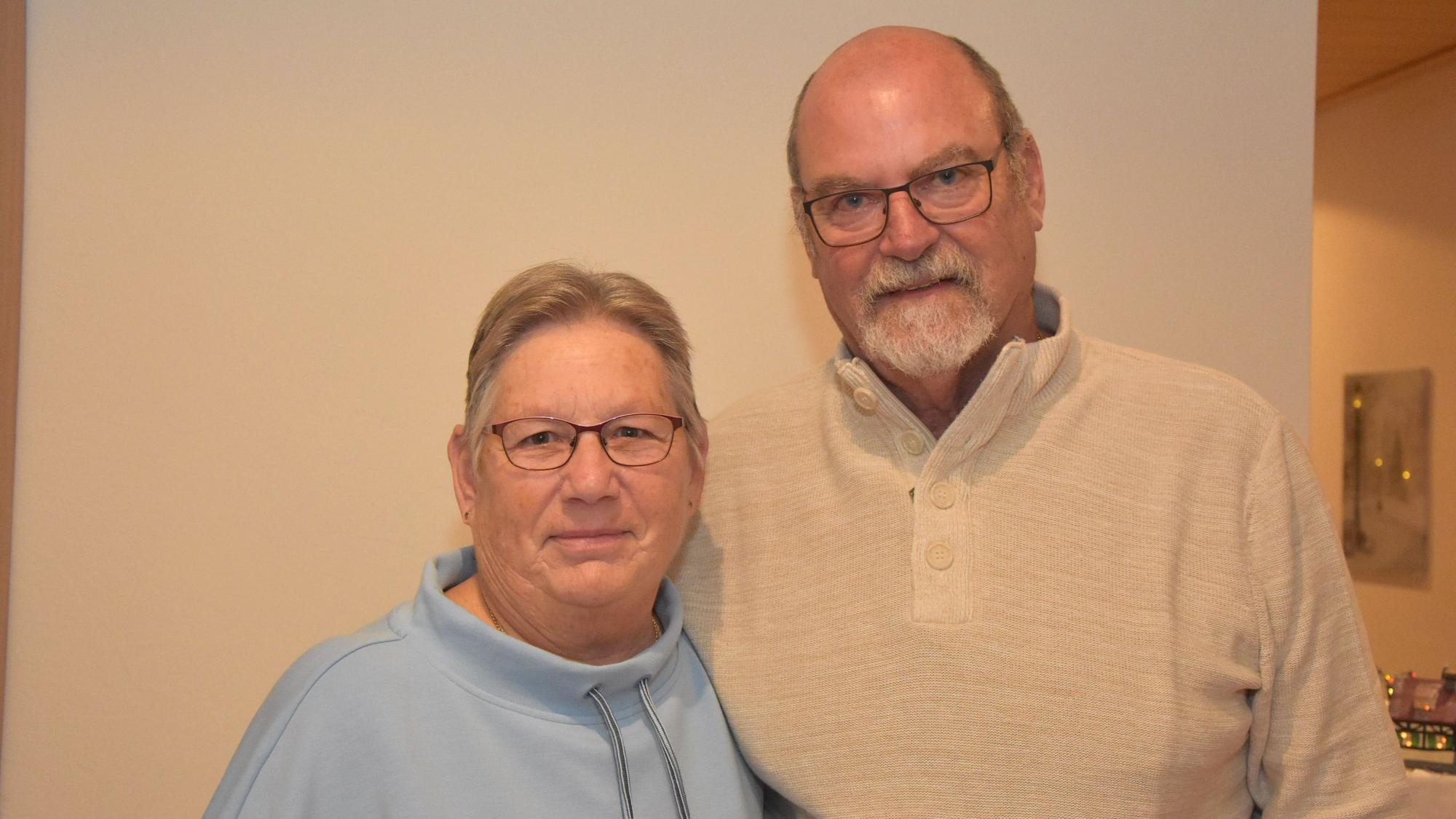 Zu sehen sind Gaby und Willi Lorenz aus Giesendorf.