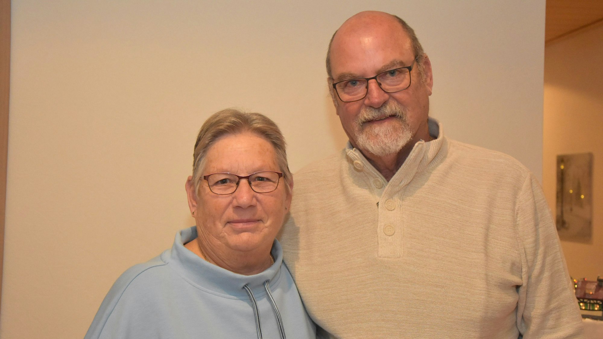 Zu sehen sind Gaby und Willi Lorenz aus Giesendorf.