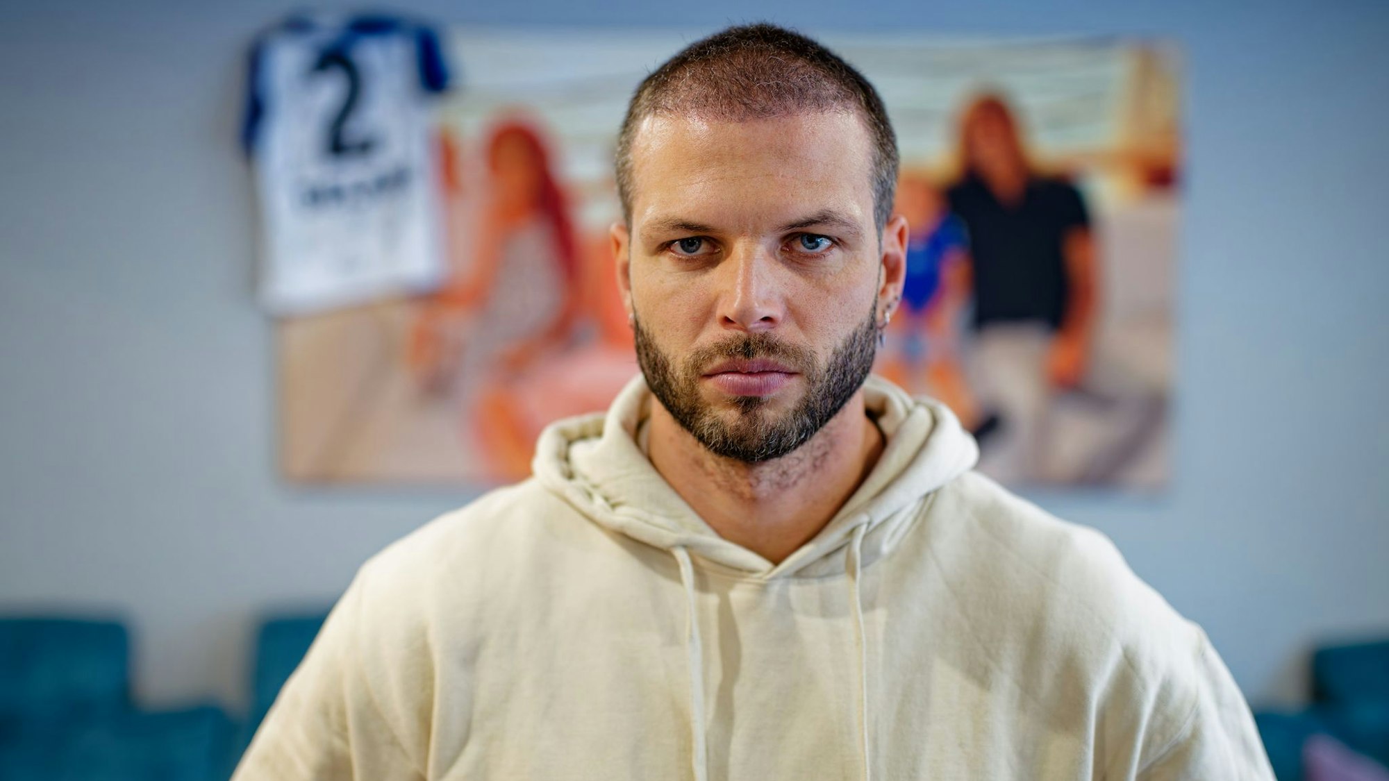 Dennis Diekmeier ist sehr stolz auf seine schwer erkrankte Tochter. (Archivbild)