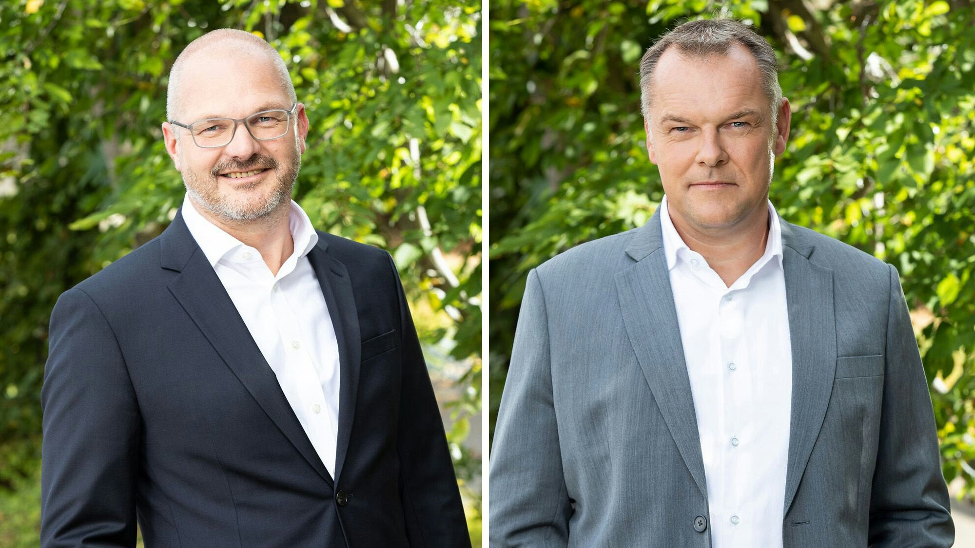 Michael Dreschmann (links) wird neuer Vorstandsvorsitzender der RSAG; ab dem 1. Januar ergänzt Sascha van Keerk den Vorstand.