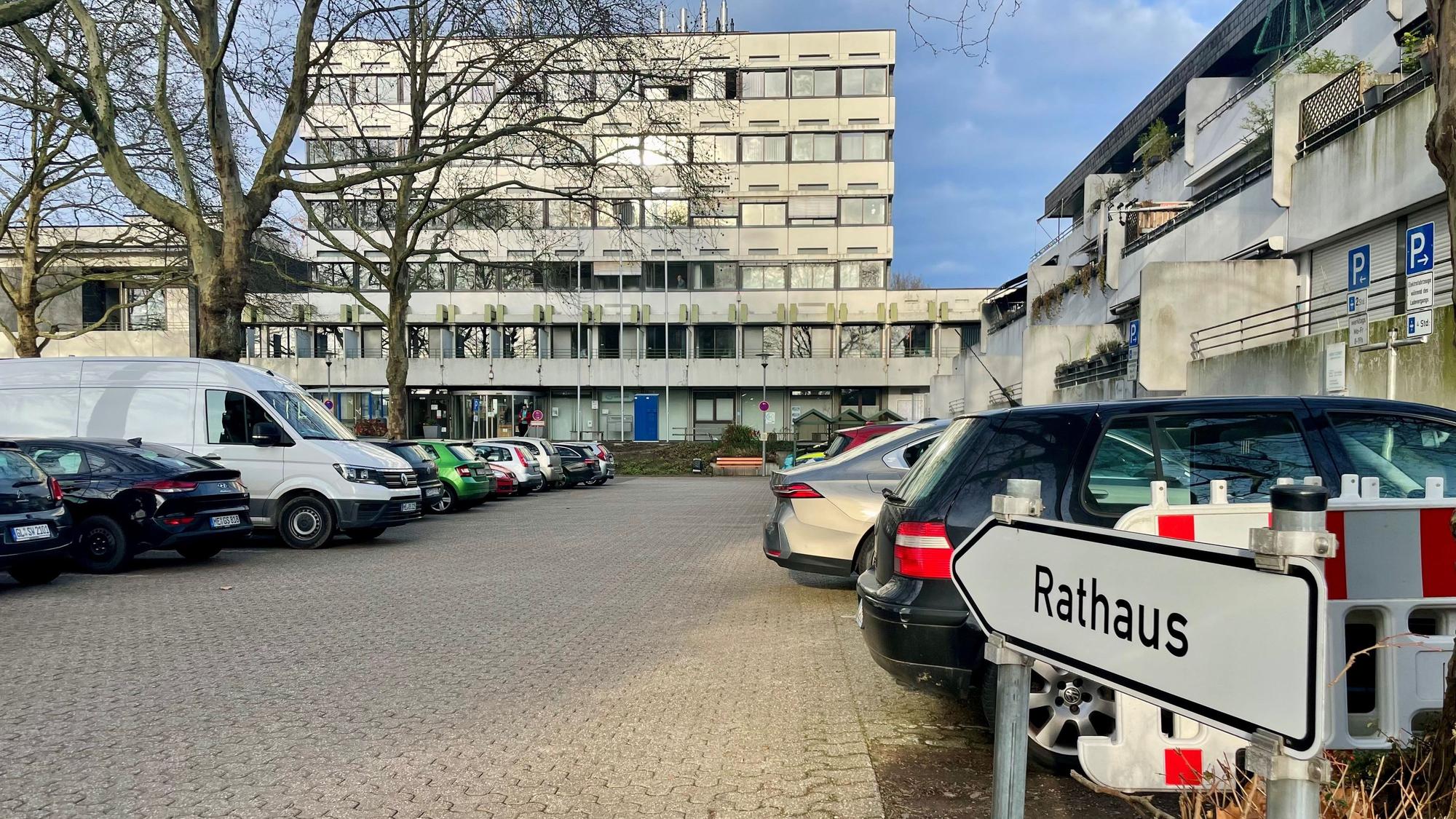 Das Rathaus in Leichlingen ist PCB-belastet.