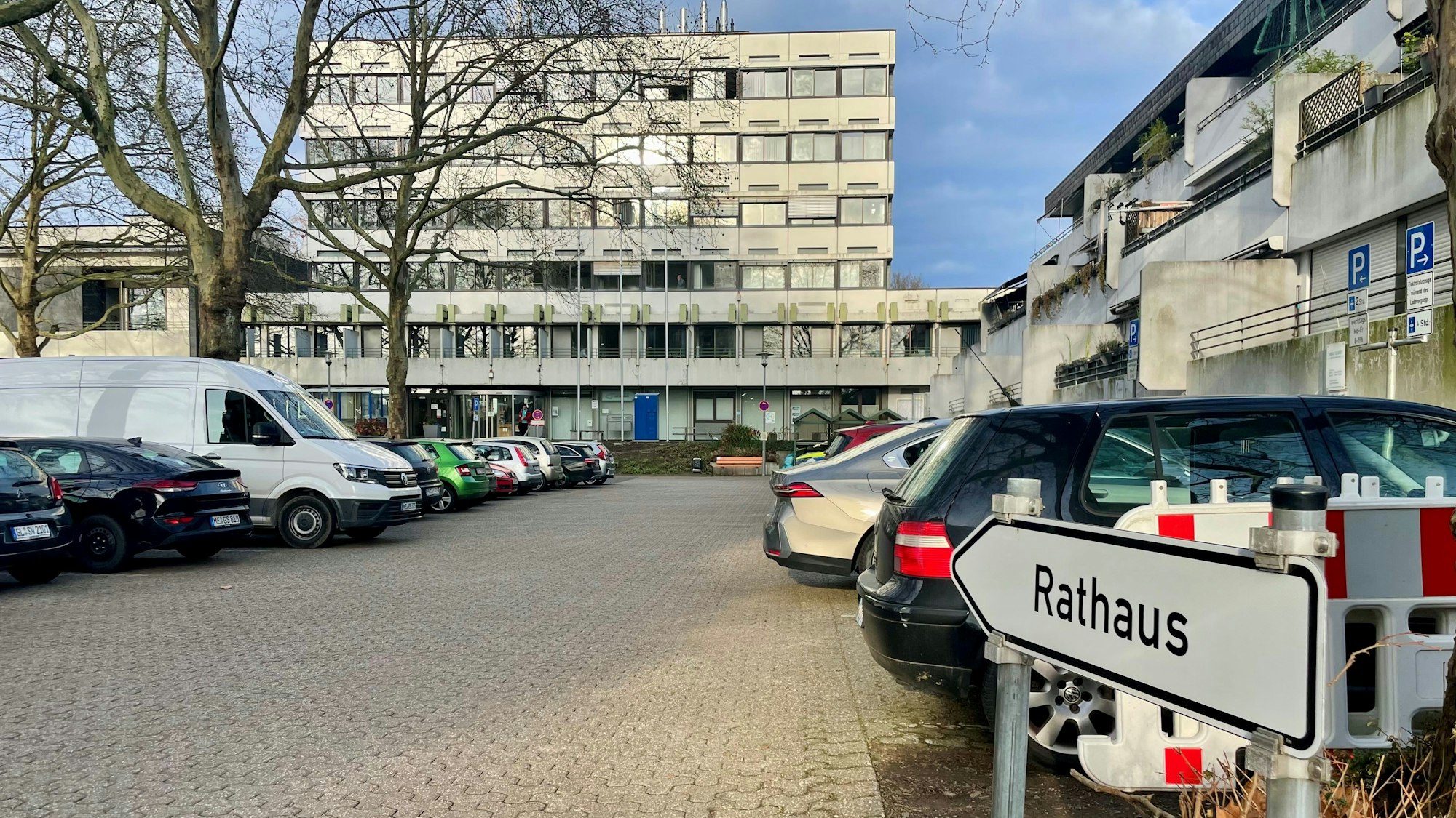 Das Rathaus in Leichlingen ist PCB-belastet.