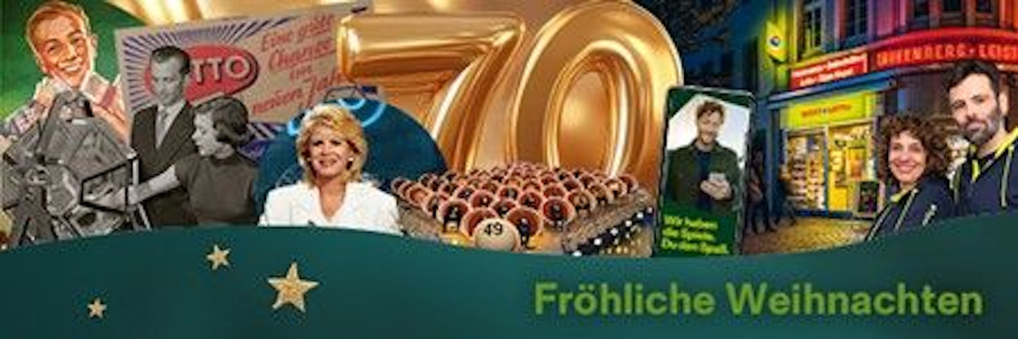 Weihnachtsgrüße von WestLotto.