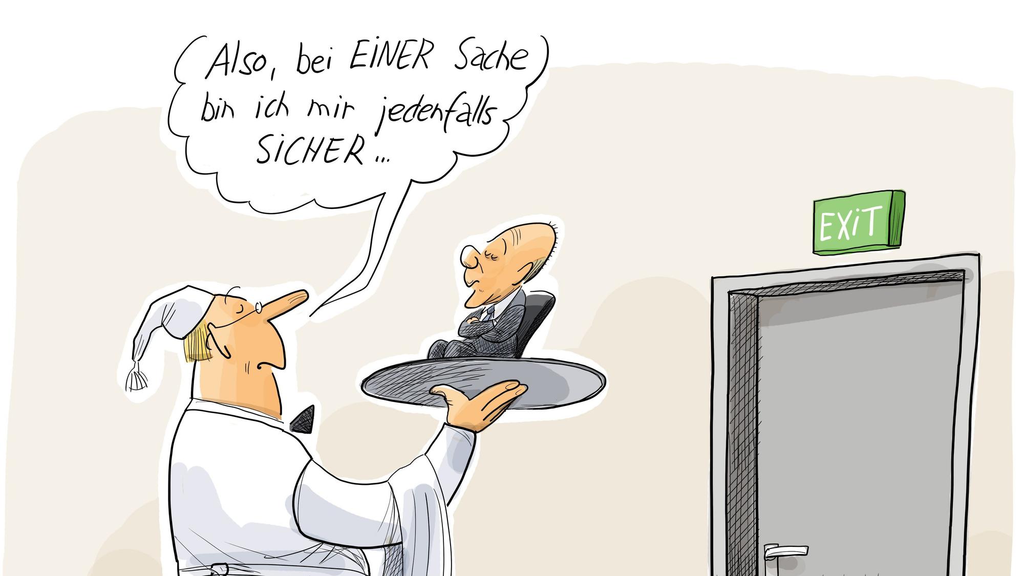 Februar: Bei der Bundestagswahl wird Kanzler Olaf Scholz (SPD) abgewählt.