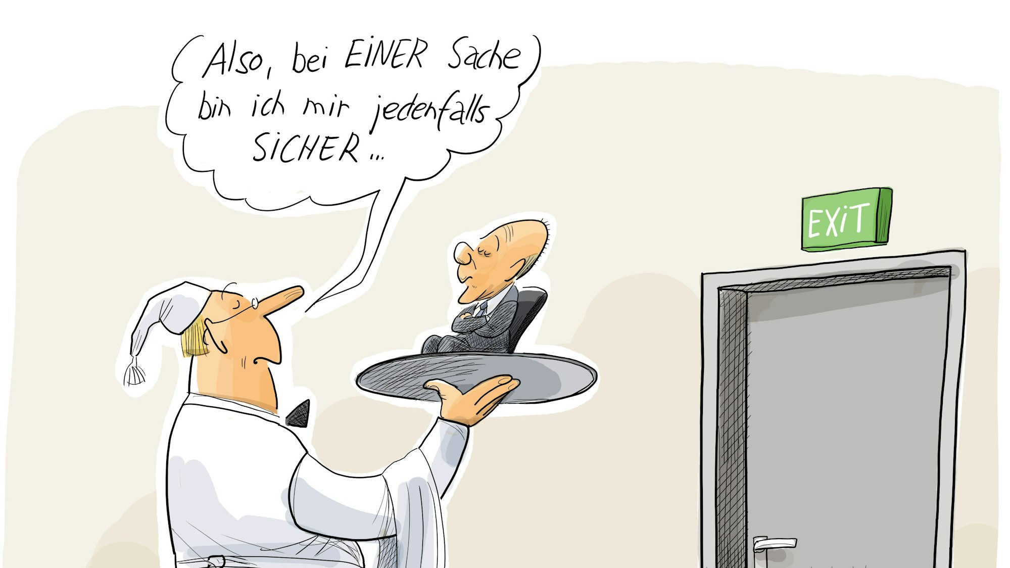 Februar: Bei der Bundestagswahl wird Kanzler Olaf Scholz (SPD) abgewählt.