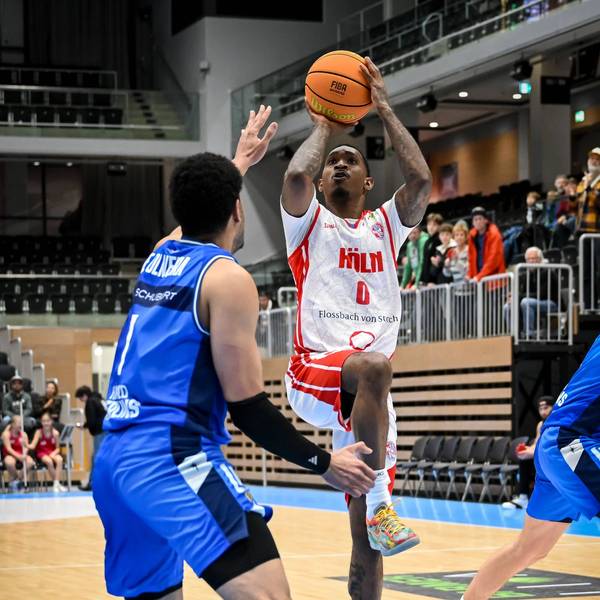 Barmer 2. Basketball Bundesliga ProA: RheinStars Köln vs HAKRO Merlins Crailsheim, 20.12.2025 Cedric Cezell Russell Jr. RheinStarsKöln 0, Barmer 2. Basketball Bundesliga ProA: RheinStars Köln vs HAKRO Merlins Crailsheim am 20.12.2025 im Castello Düsseldorf in Düsseldorf Nordrhein-Westfalen *** Barmer 2 Basketball Bundesliga ProA RheinStars Köln vs HAKRO Merlins Crailsheim, 20 12 2025 Cedric Cezell Russell Jr RheinStarsKöln 0 , Barmer 2 Basketball Bundesliga ProA RheinStars Köln vs HAKRO Merlins Crailsheim on 20 12 2025 at Castello Düsseldorf in Düsseldorf Nordrhein Westfalen Copyright: xBEAUTIFULxSPORTS/Mueller-Laschetx