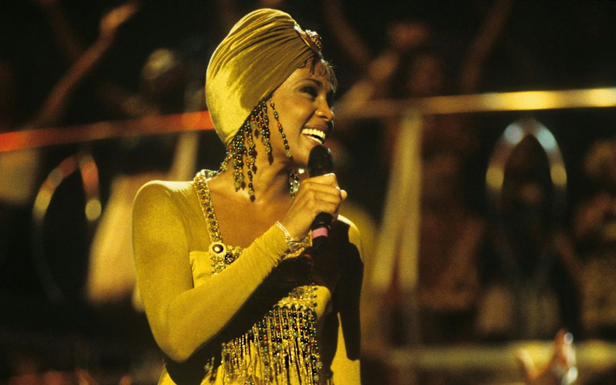 Ihr gehört der Primetime-Auftritt bei „Pop Around the Clock“: Um 20.15 Uhr zeigt 3sat ein Konzert der 2012 verstorbenen Whitney Houston aus dem Jahr 1994. (Bild: ZDF/Sony Music)