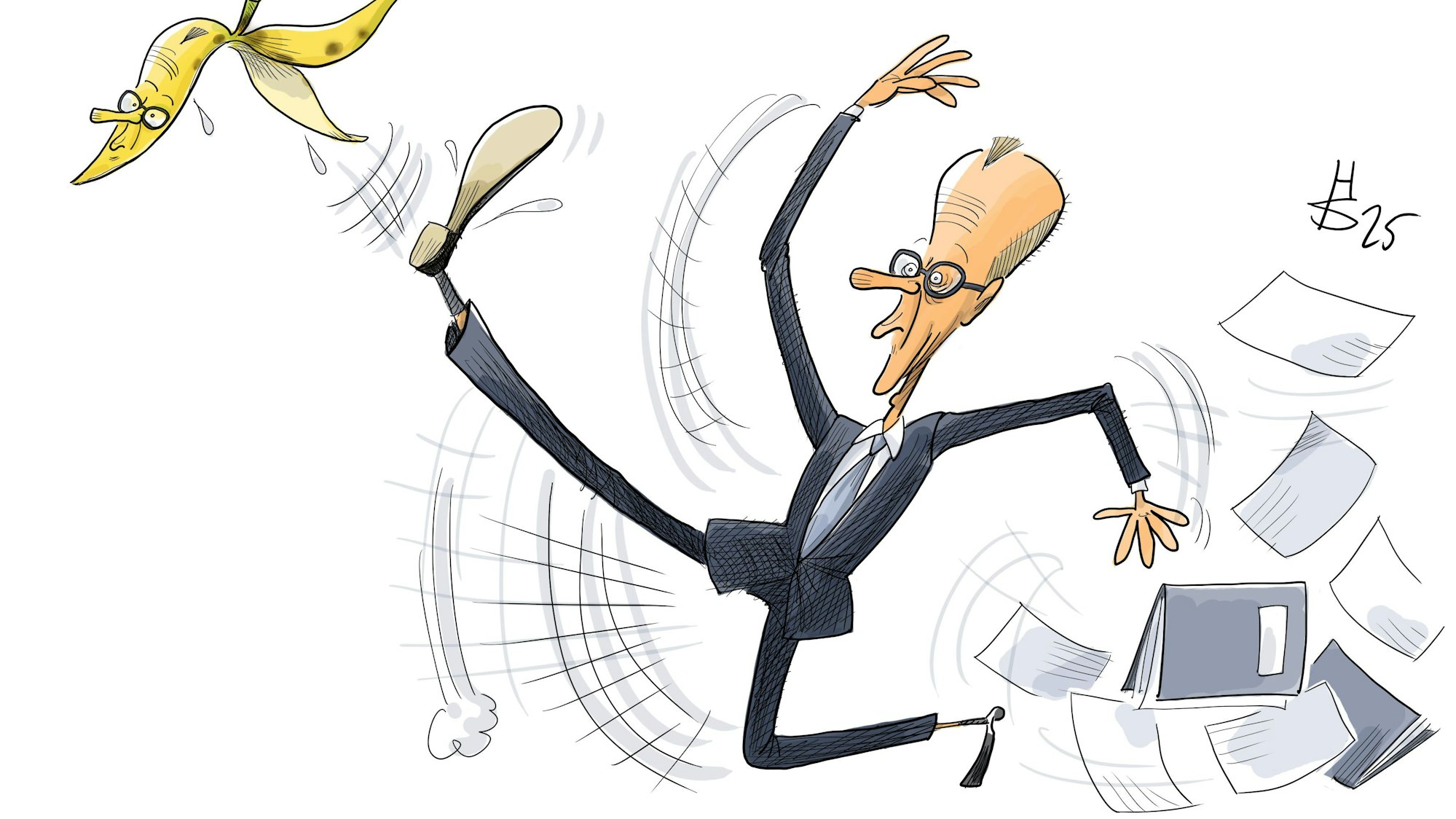 Kanzler Merz aus der scharfen Feder von Heiko Sakurai