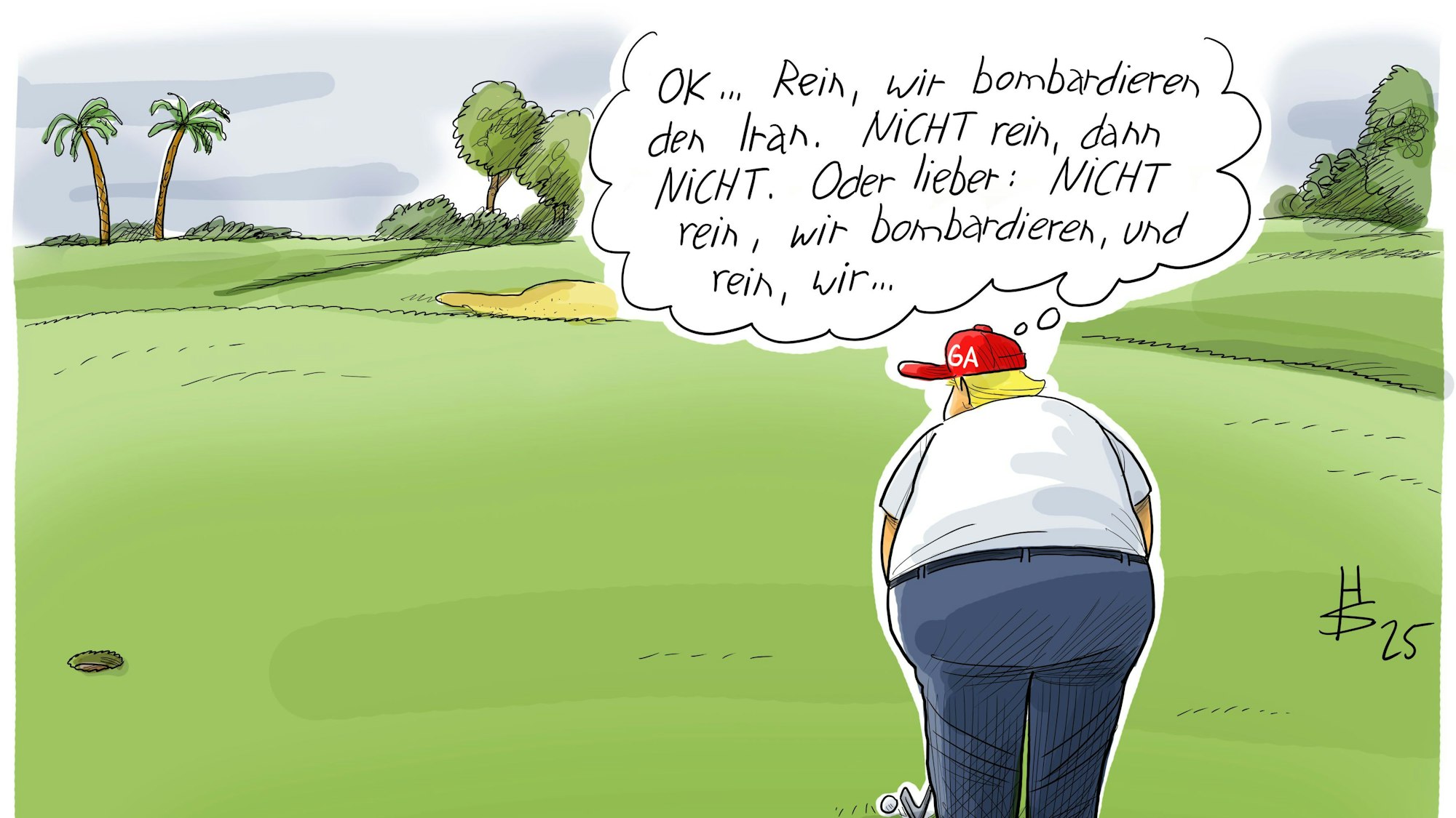 Juni: Die USA bombardieren die iranischen Atomanlagen.