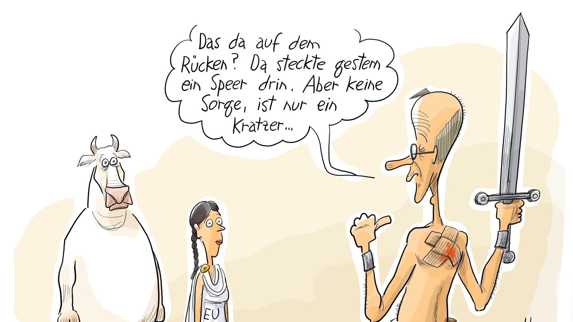 Mai: Friedrich Merz wird zum Bundeskanzler gewählt. Erst im zweiten Anlauf erhält er die erforderlichen Stimmen.
