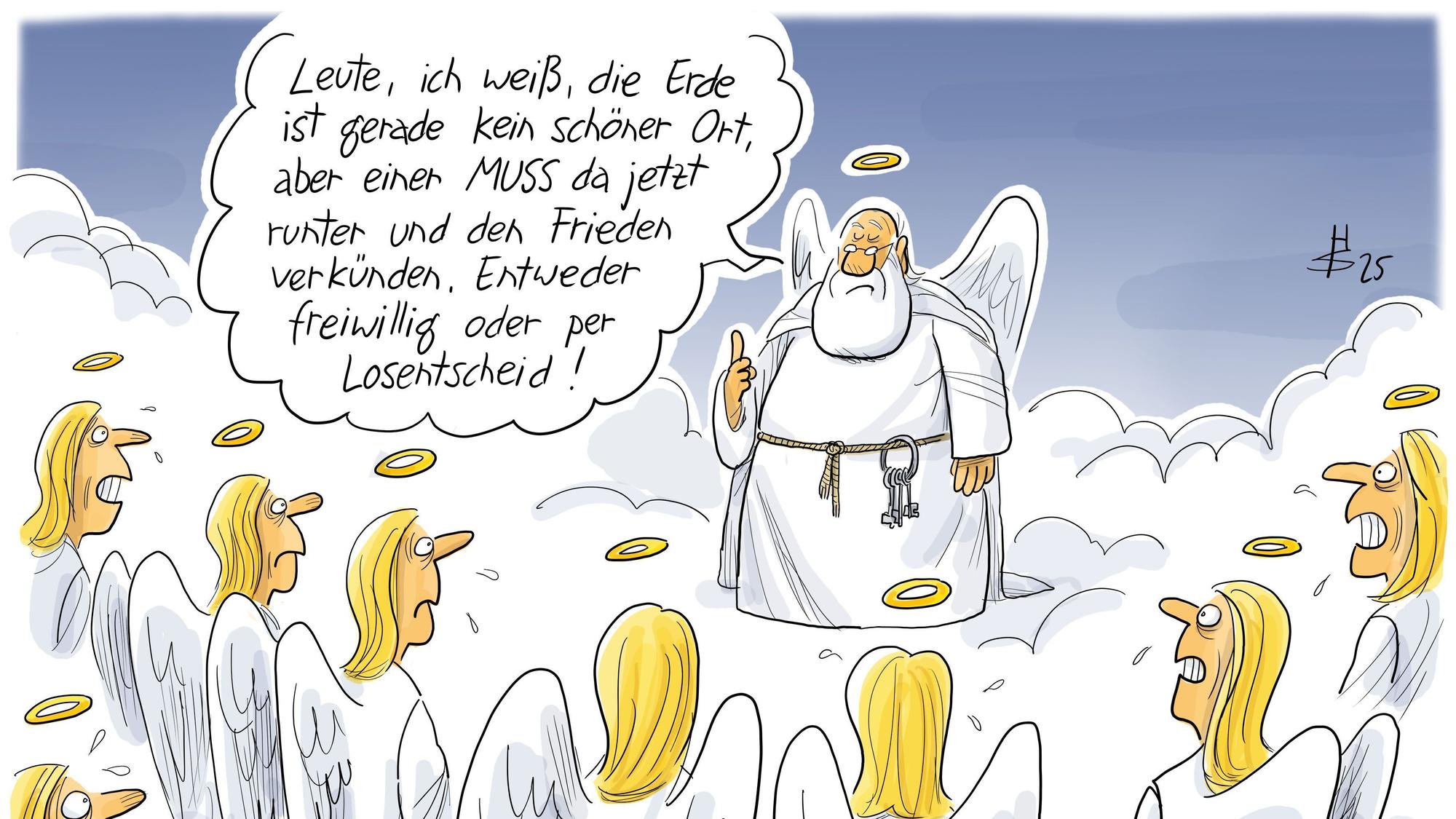 Dezember: Freiwillig oder per Los? Der Bundestag beschließt den neuen Wehrdienst.