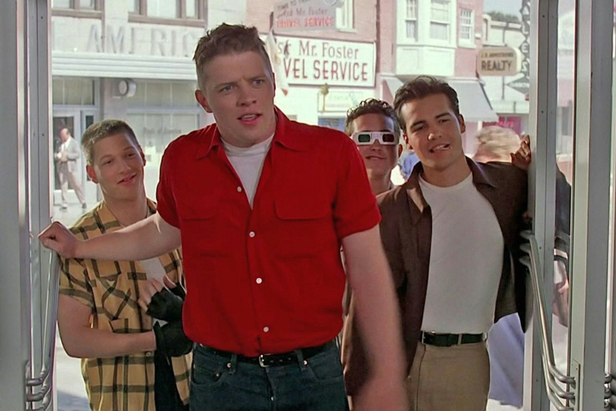 Biff Tannen (Thomas F. Wilson) ist nicht nur im Jahr 1955 der ärgste Widersacher von Marty McFly und seinem Vater. (Bild: Universal Pictures)