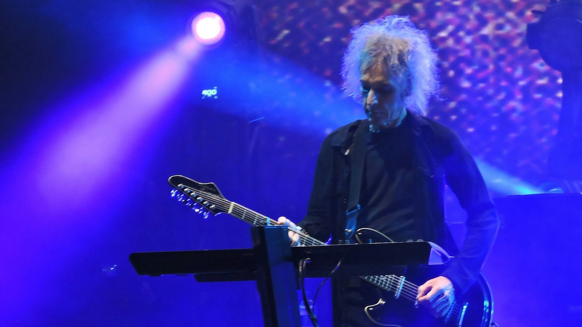 Perry Bamonte von The Cure im Dezember 2023 in São Paulo