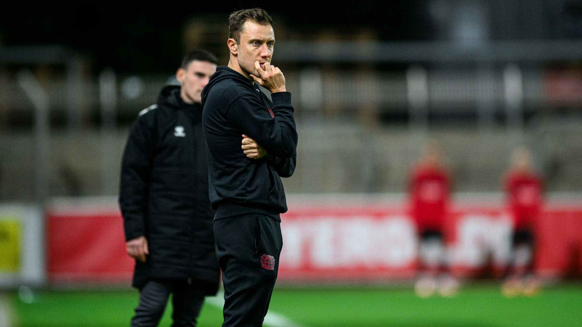 Benjamin Adam, Trainer von Bayer 04 Leverkusens B-Junioren