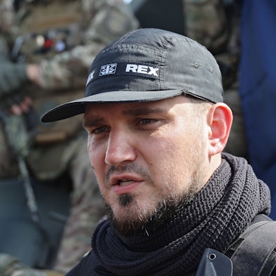 Der einstige Kölner Neonazi und spätere Anführer des Russischen Freiwilligenkorps, Denis Kapustin, wurde in der Ukraine von einer Drohne getötet. (Archivbild)