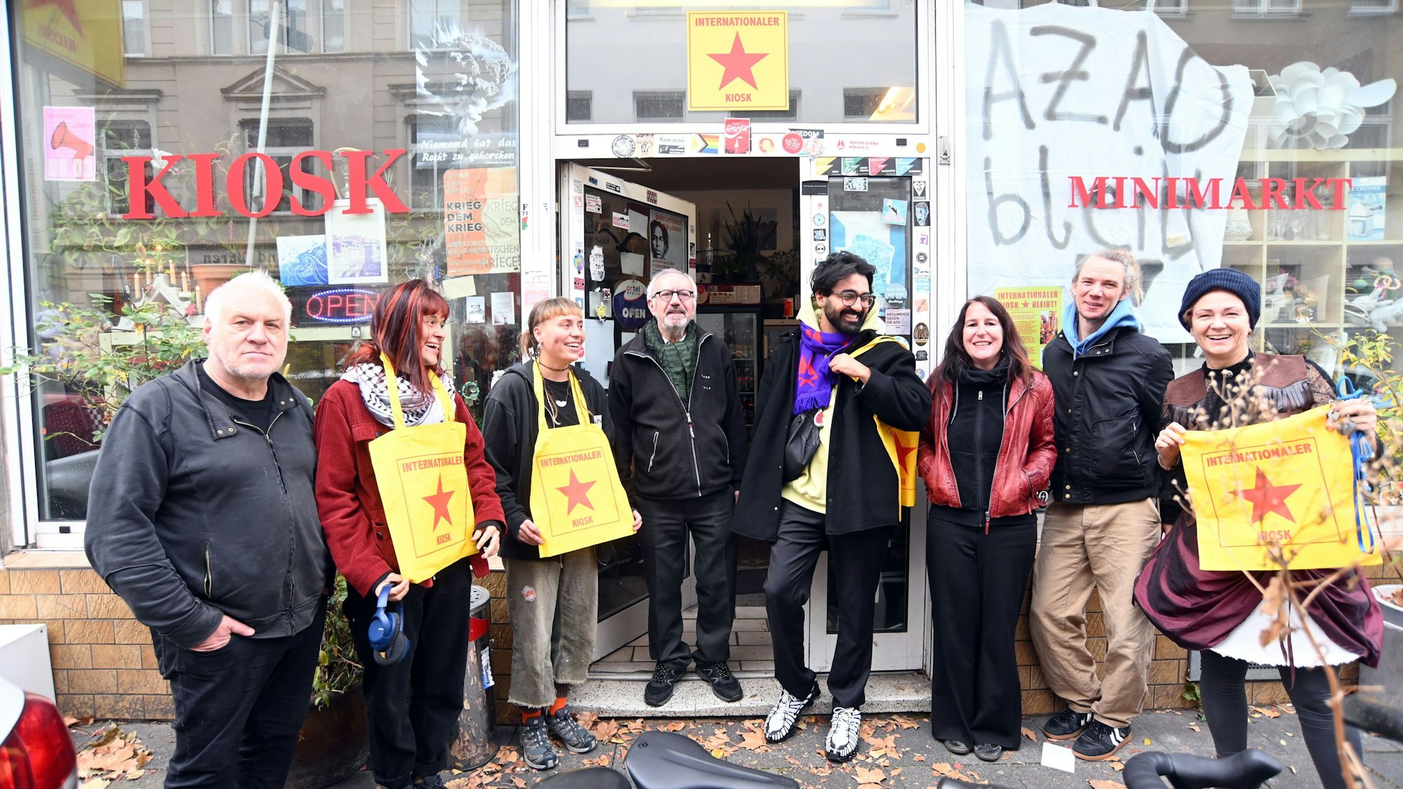 Eine Bürgerinitiative hat sich zum Erhalt des Kiosks gebildet.