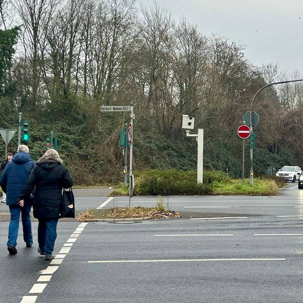 Der Blitzer an der Oulustraße blitzt bislang nicht.