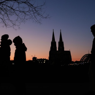 Dompanorama im Winter.