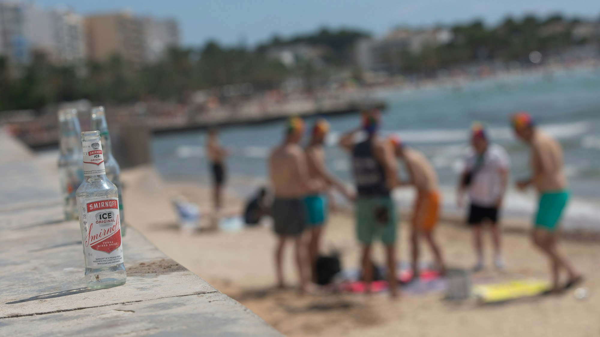 Der Strand von Arenal auf Mallorca ist meistens in deutscher Hand.