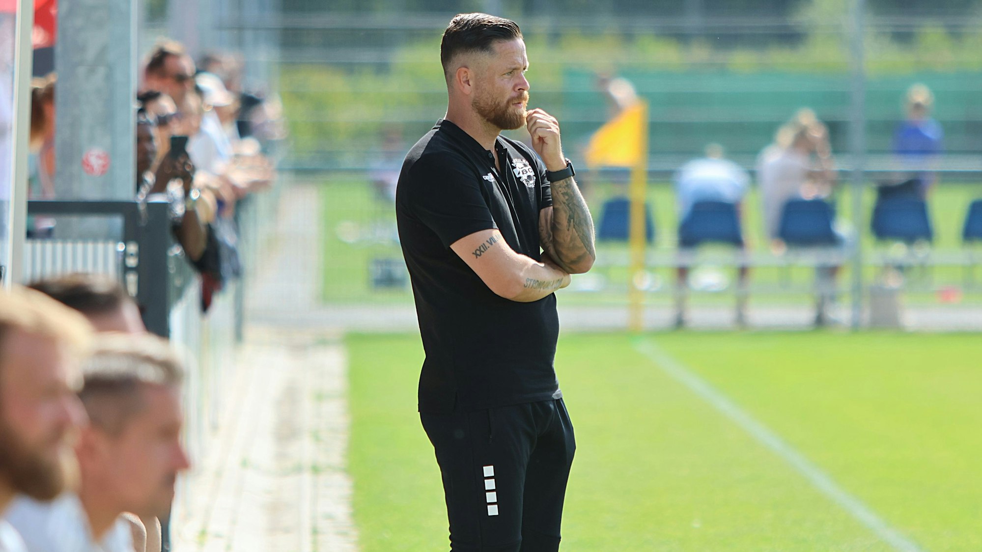 apt Rhein Cup 2025 Monheim ** NUR FÜR REDAKTIONELLE ZWECKE ** EDITORIAL USE ONLY **Fussball apt Rhein Cup 2025 Blitzturnier mit 1.FC Monheim, Ahrweiler BC 1920, SSVg Velbert 02, Fortuna Duesseldorf II Samstag 12.07.2025 Ort: Rheinstadion Monheim Im Bild Mike Wunderlich (Trainer Ahrweiler BC) Deutschland Monheim Copyright: StefanxRittershaus *** apt Rhein Cup 2025 Monheim FOR EDITORIAL PURPOSES ONLY EDITORIAL USE ONLY p Soccer apt Rhein Cup 2025 Lightning Tournament with 1 FC Monheim, Ahrweiler BC 1920, SSVg Velbert 02, Fortuna Duesseldorf II Saturday 12 07 2025 Location Rheinstadion Monheim In the picture Mike Wunderlich Coach Ahrweiler BC Germany Monheim Copyright StefanxRittershaus Copyright: StefanxRittershaus doc81h6ajgpucz19j03cnqm ,EDITORIAL USE ONLY