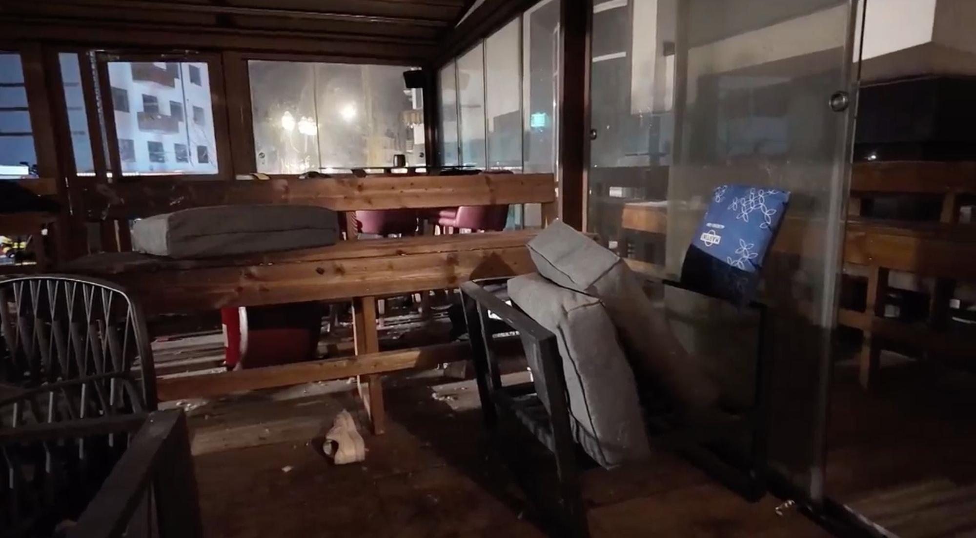 Crans Montana: Das Innere der Bar und Lounge Le Constellation, wo nach einer Explosion in den frühen Morgenstunden der Silvesternacht ein Feuer ausgebrochen ist.