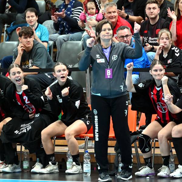09.11.2025, Handball-Bayer 04 Leverkusen-Buchholz
TR: Sybille Gruner (Bayer)
Foto: Uli Herhaus