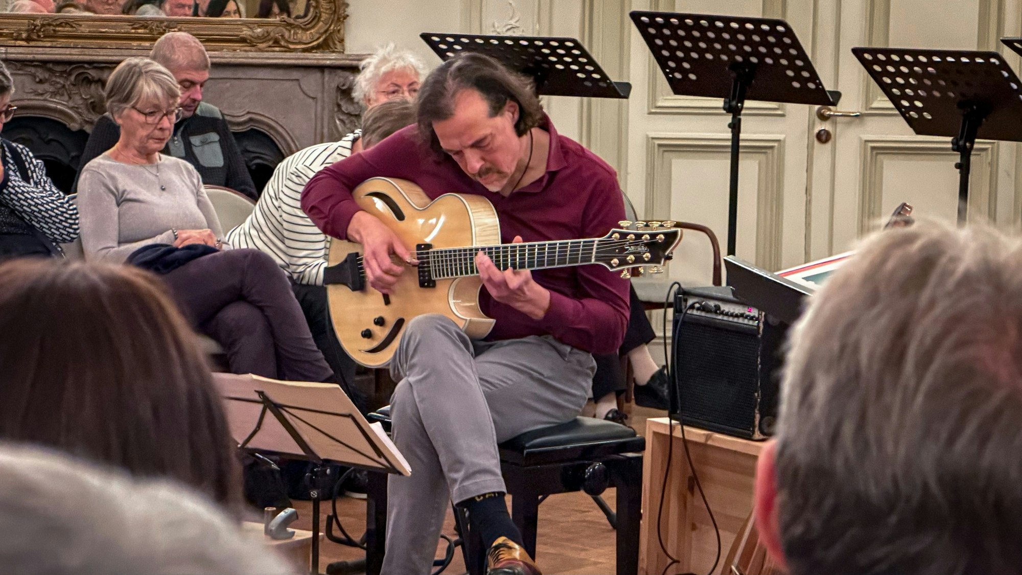 Frank Wingolds Spiel ist voller Details.