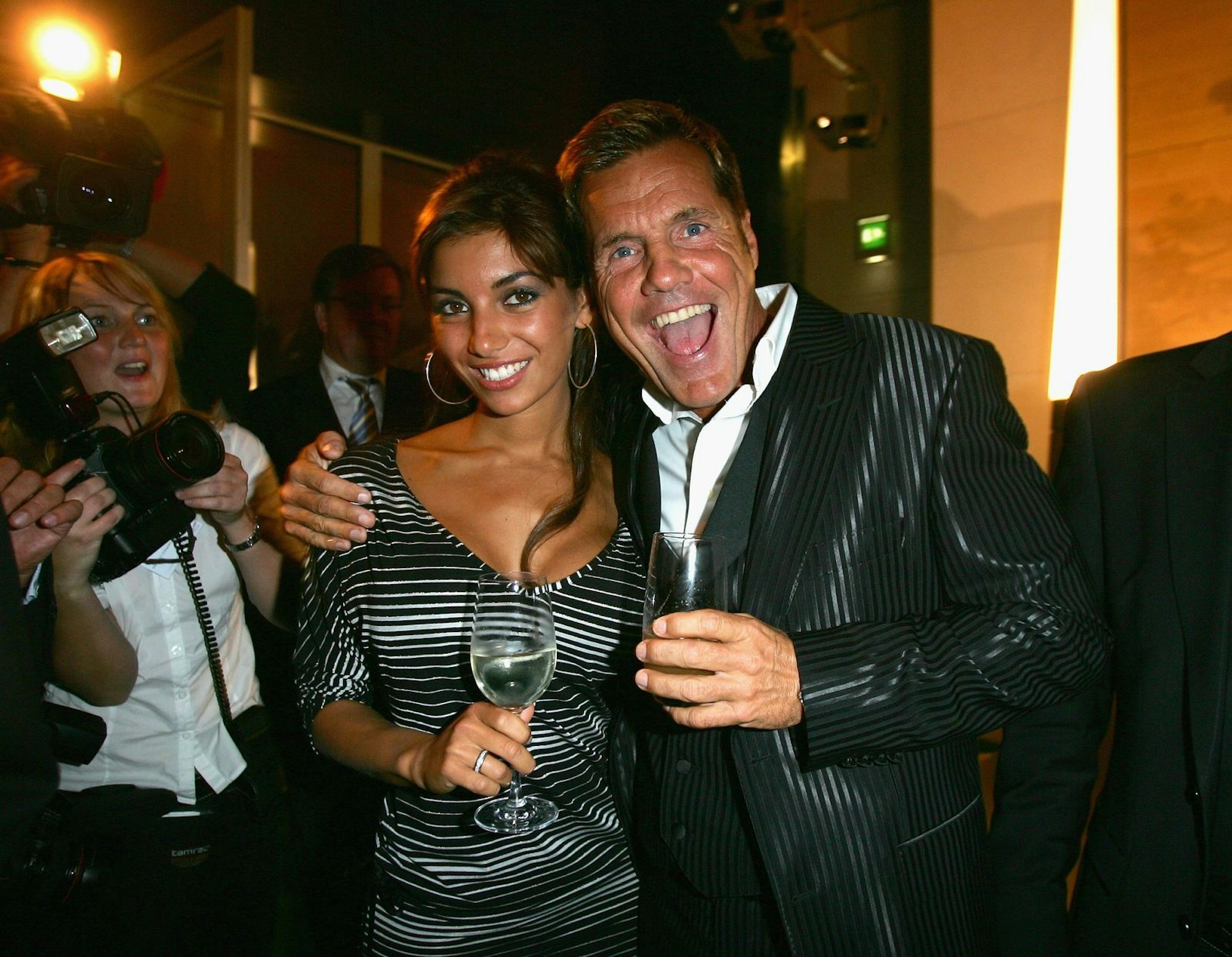 Dieter Bohlen und Carina Walz - hier auch einem Bild von 2007 - sind bereits seit 20 Jahren ein Paar. (Bild: 2007 Getty Images/Andreas Rentz)