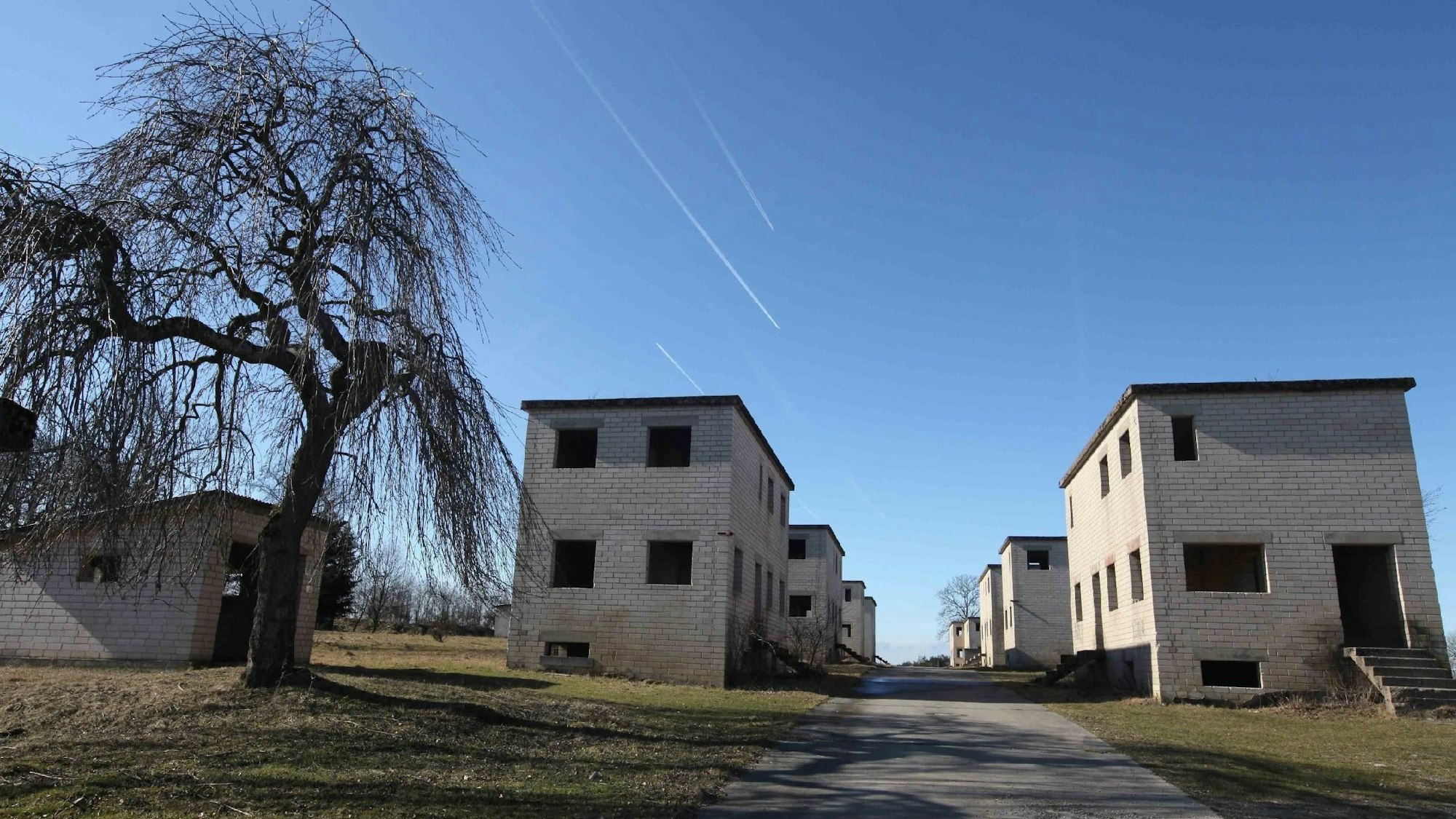 Das belgische Militär hat in Vogelsang Häuser gebaut, in denen die Soldaten trainiert haben. (Archivfoto)