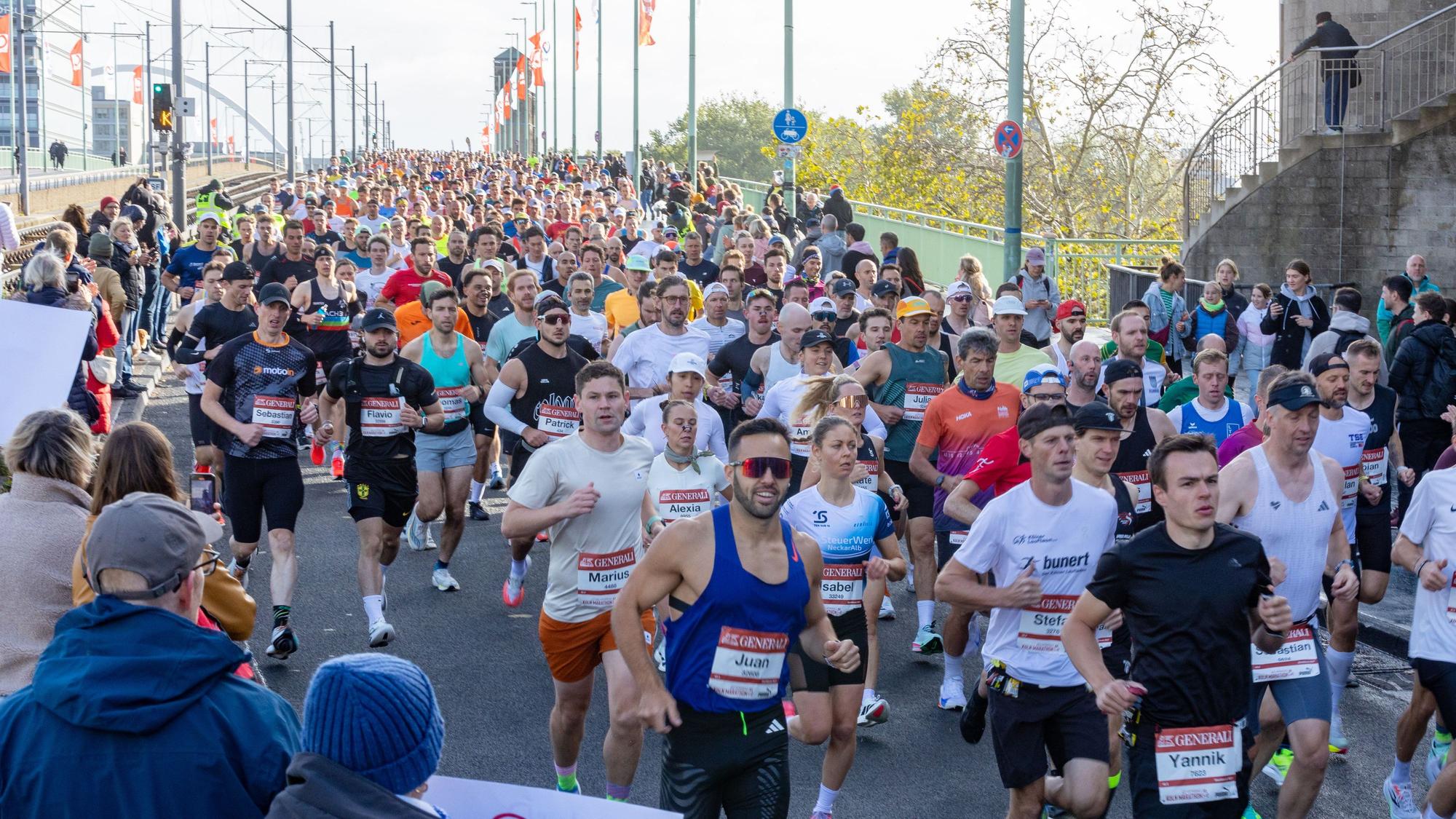 Der Marathon ist eine der sportlichen Großveranstaltungen, die auch 2026 wieder Athleten nach Köln locken wird.