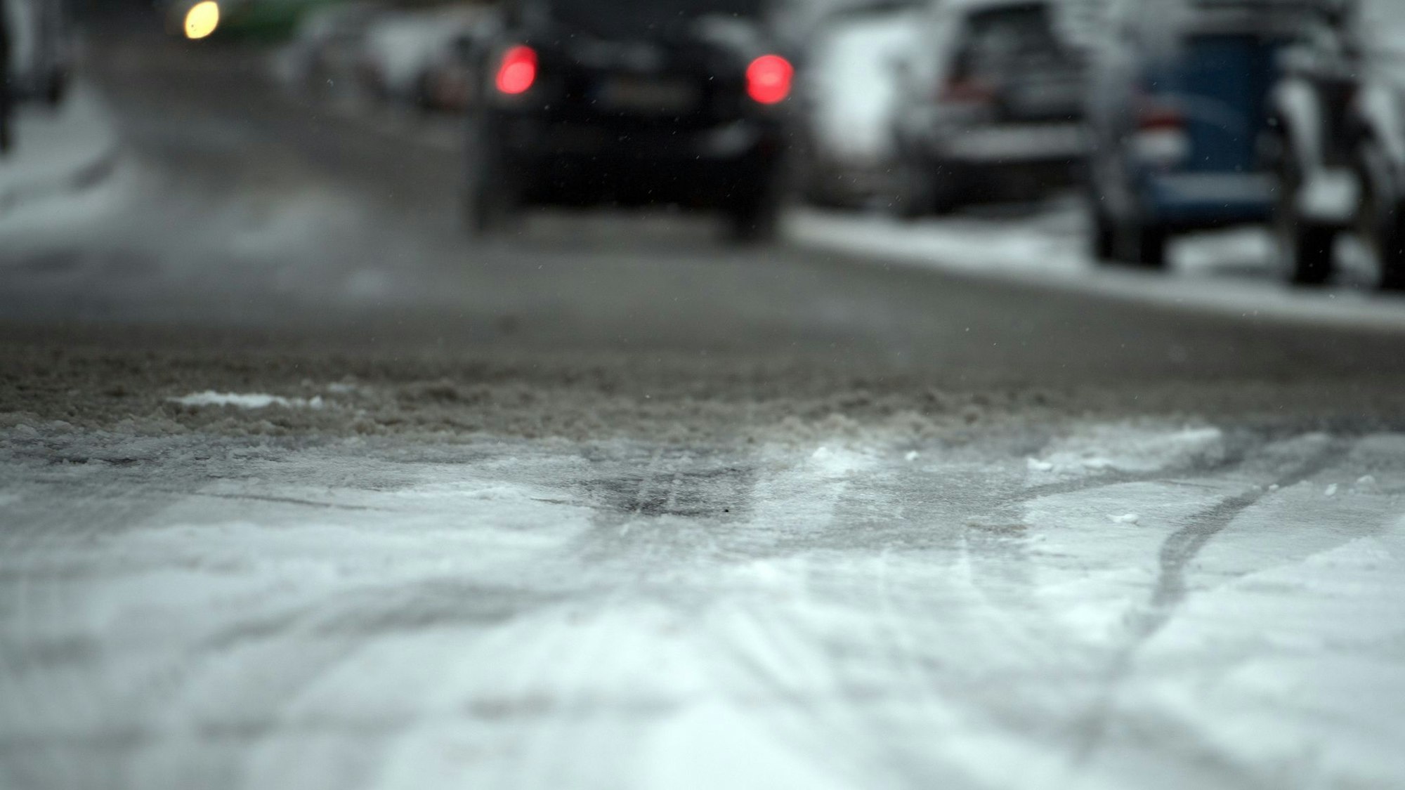 In NRW hat es am Morgen einige Glätte-Unfälle gegeben.