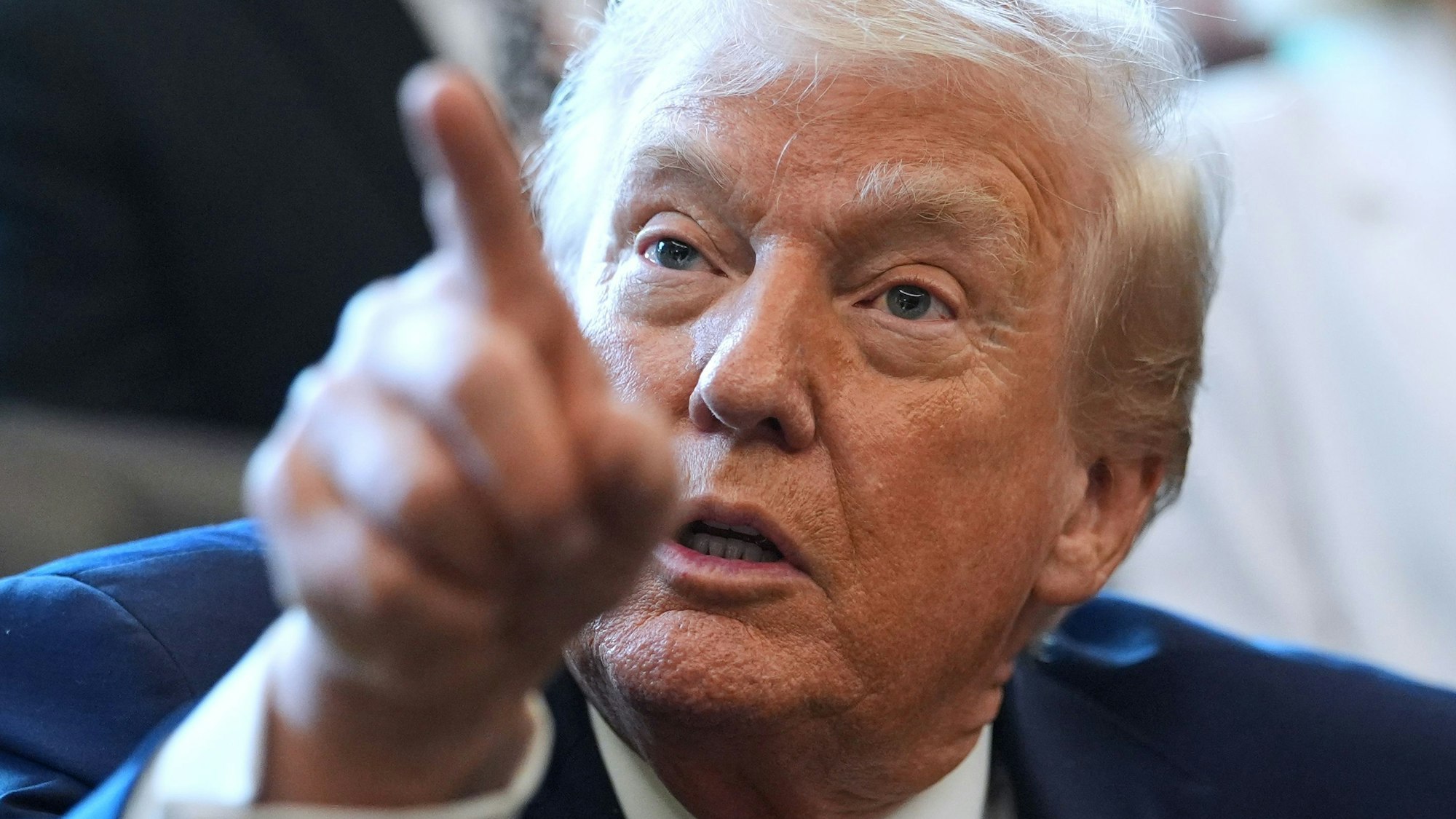 US-Präsident Donald Trump hat dem Iran wegen Gewalt gegen Demonstranten gedroht. (Archivbild)