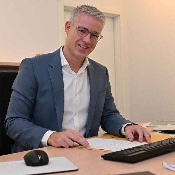 Yannick Steinbach (Fors-Park) ist seit November vergangenen Jahres Bürgermeister von Rösrath.
