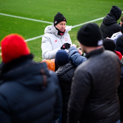 Training der Lizenz Mannschaft am 04.01.2026