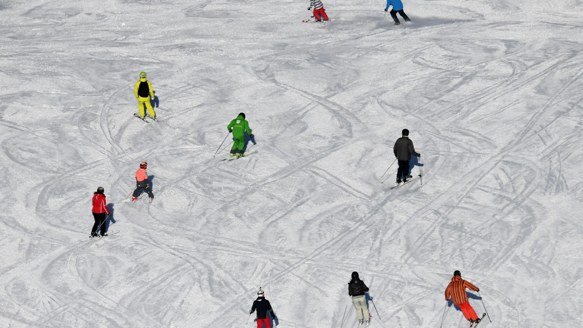 Der junge Mann war auf einer schwarzen Piste unterwegs (Symbolbild)