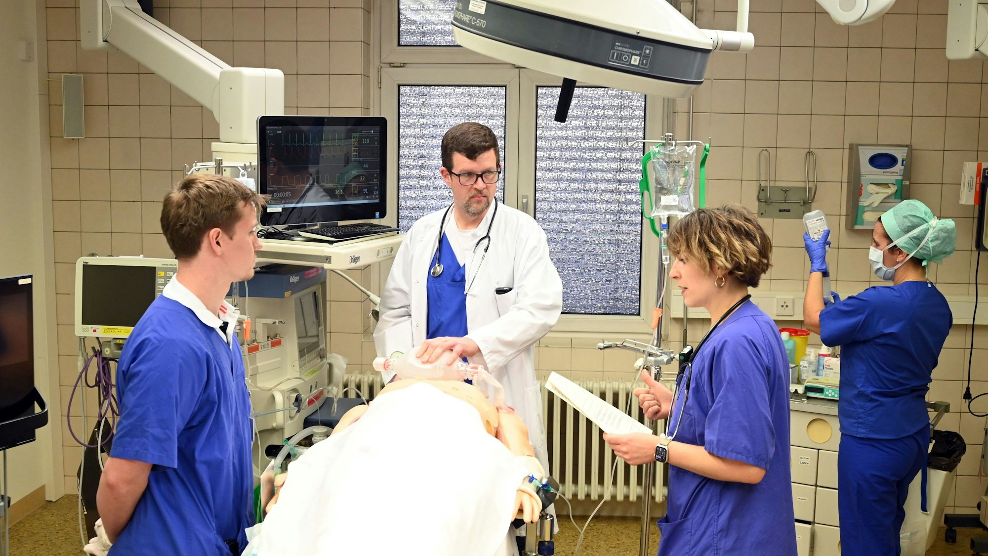 Einblicke ins Krankenhaus Merheim